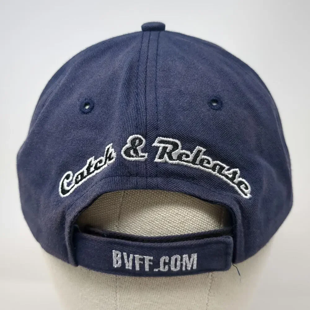 Buck's Bags Baseball Cap Blue One Size Western Idaho Fly Fishing Expo 2012 Hat